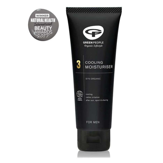 Organic Face Moisturiser For Men - Cooling 100ml