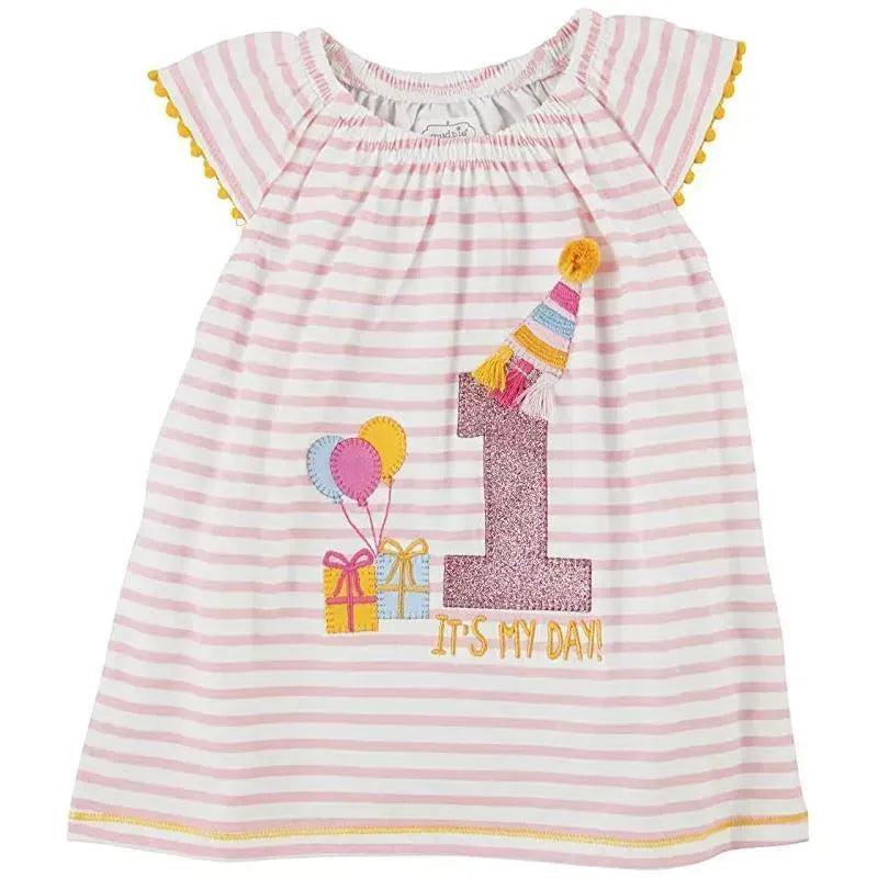 Mud Pie 1st Birthday Girl Tunic