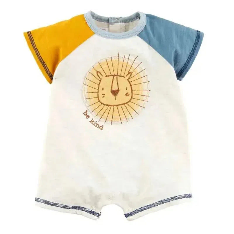 Mud Pie - Baby Boy Be Kind Lion Shortall