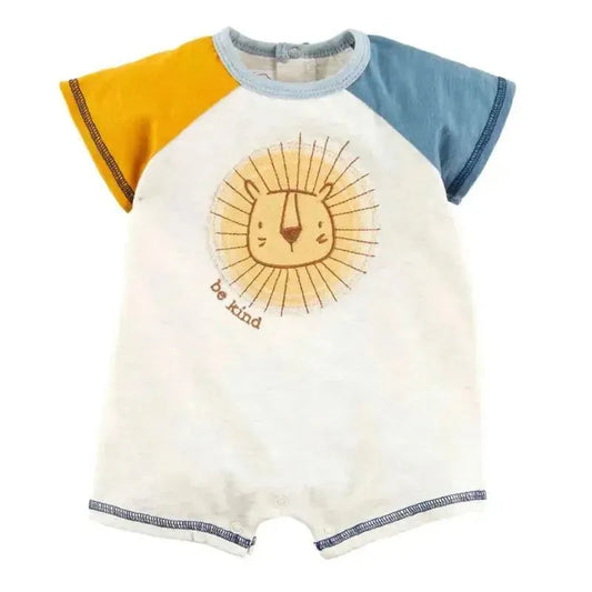 Mud Pie - Baby Boy Be Kind Lion Shortall