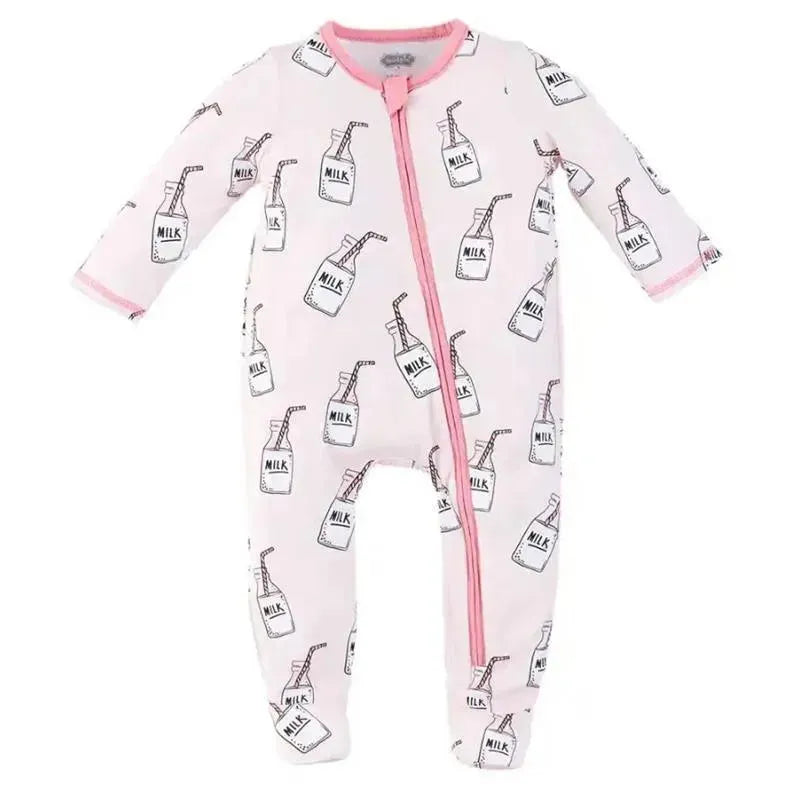 Mud Pie - Baby Girl Pink Milk Sleeper