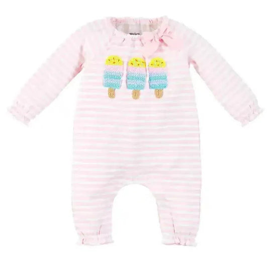 Mud Pie - Baby Girl Popsicle Bodysuit