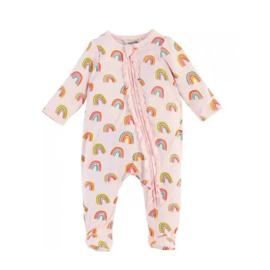 Mud Pie - Baby Girl Rainbow Sleeper