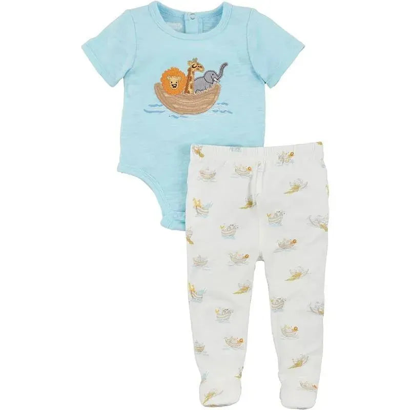 Mud Pie - Noah's Ark Crawler & Pant Set
