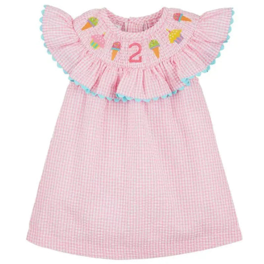 Mud Pie - Two Smocked Dress 2T