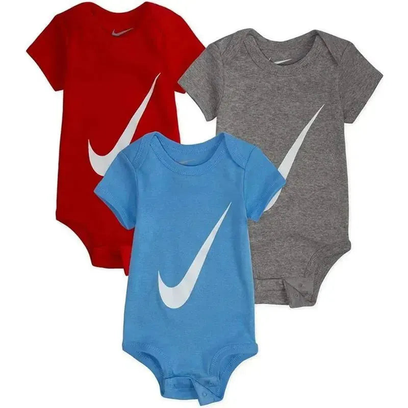 Nike Baby - Swoosh 3 Pc Bodysuits Set, University Red