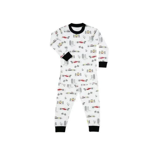Noomie - 2Pk Boy Pajama Race Cars