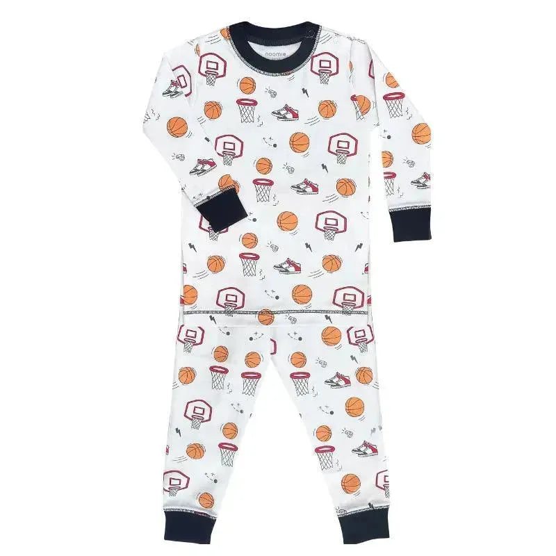 Noomie - Baby Basketball Court Long Sleeve Pajama Set