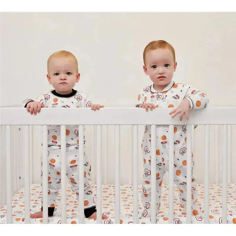 Noomie - Baby Basketball Court Zipper Footie