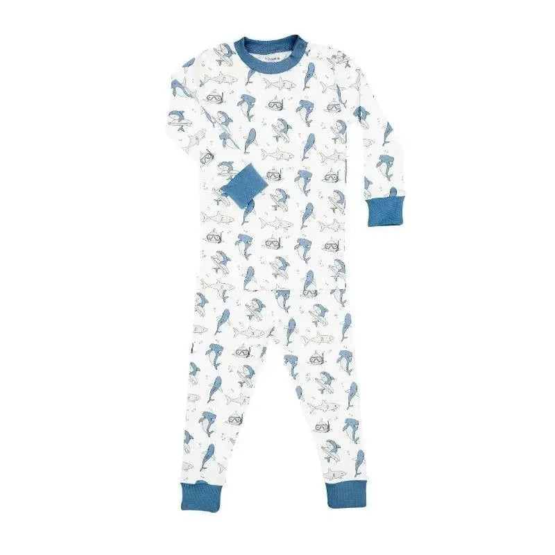 Noomie - Baby Boy 2Pk Pj Surfing Sharks