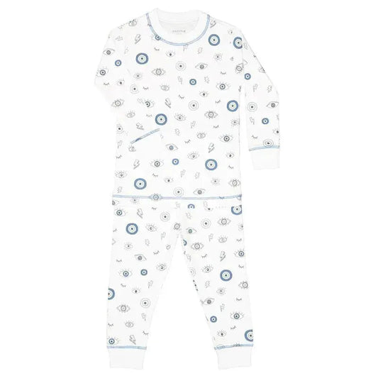 Noomie - Baby Boy Evil Eye Long Sleeve Pajama Set