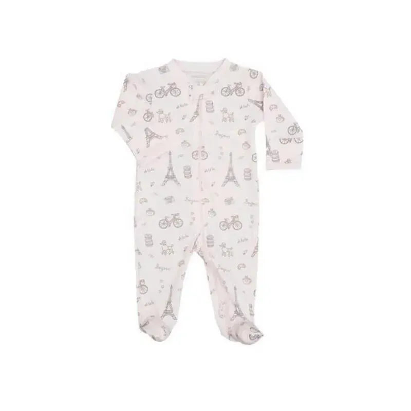 Noomie - Baby Neutral Zipper Footie Paris