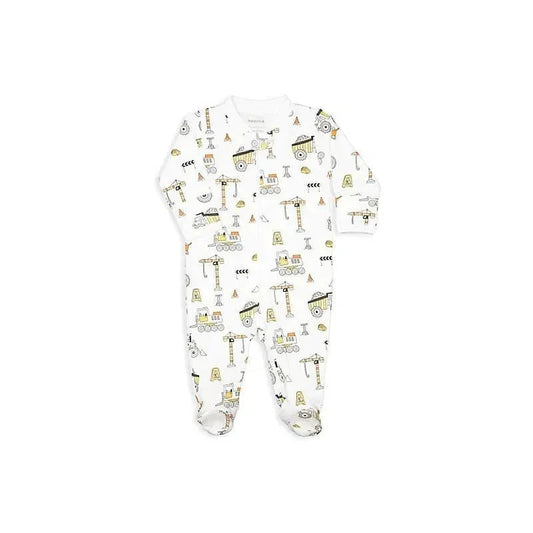 Noomie - Baby Zipper Footie Construction