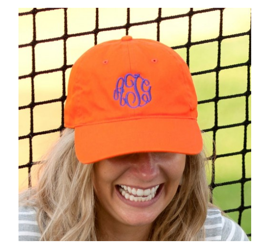 Monogrammed Baseball Cap