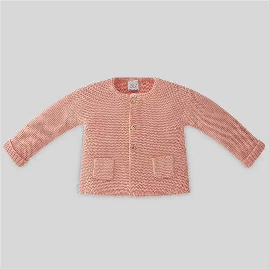 Paz Rodriguez - Baby Knit Cardigan Frutas, Tangerine