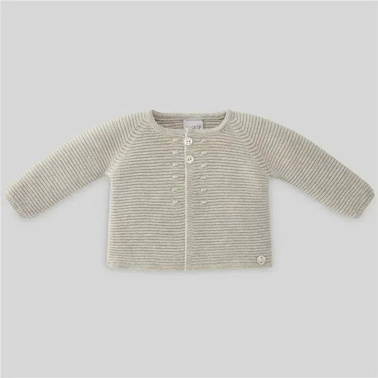 Paz Rodriguez - Baby Knit Cardigan Neboa, Linen