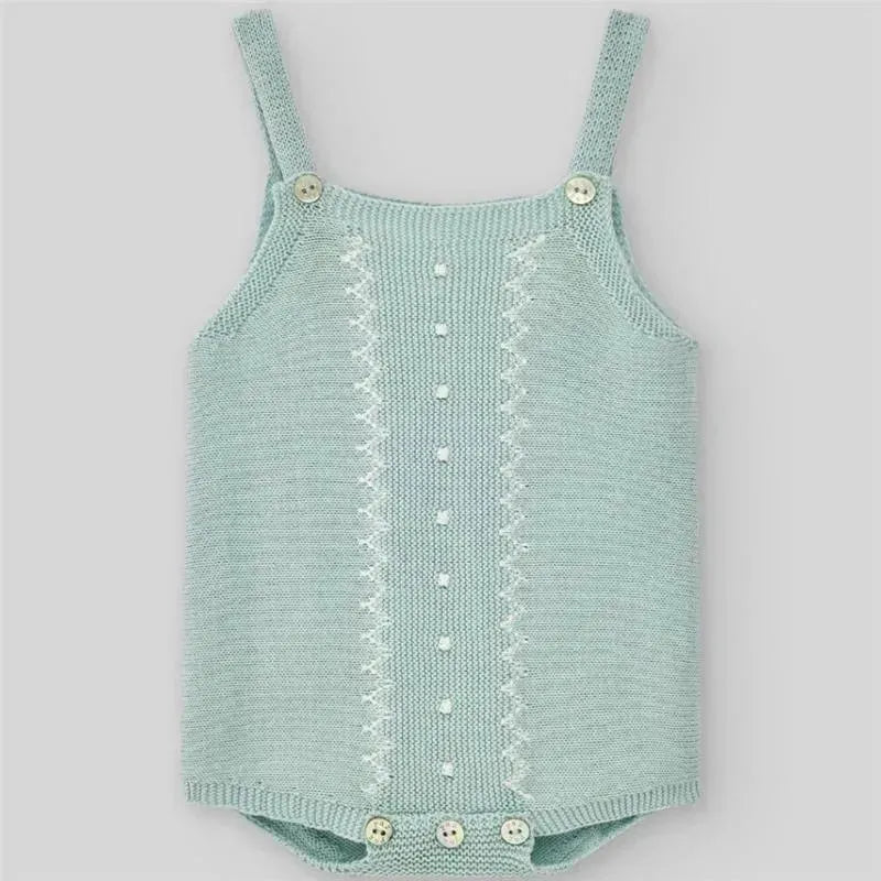 Paz Rodriguez - Baby Knit Newborn Body, Cream/Beige