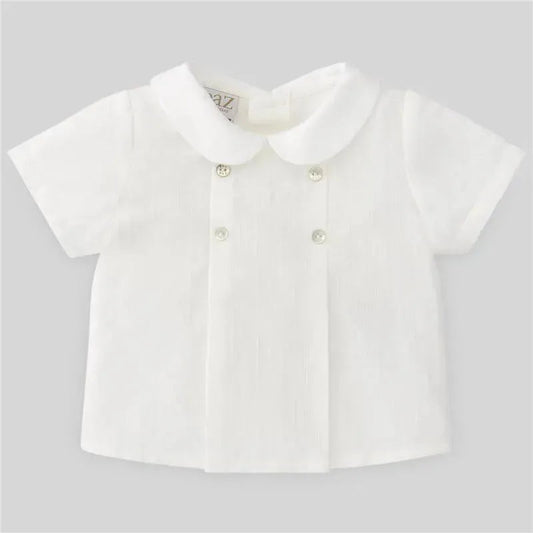 Paz Rodriguez - Baby Woven Blouse Neboa, Cream