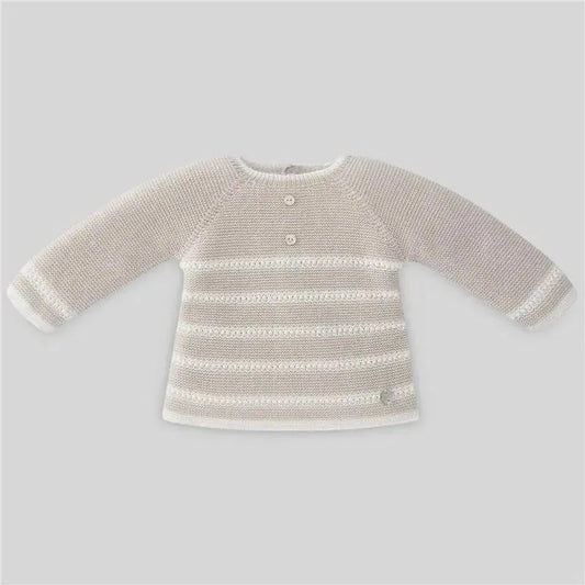 Paz Rodriguez - Take Me Home Set Knit Sweater & Leggings Luar, Linen/Cream