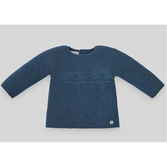 Paz Rodriguez - Take Me Home Set Knit Sweater & Leggins Teddy, Lead Blue