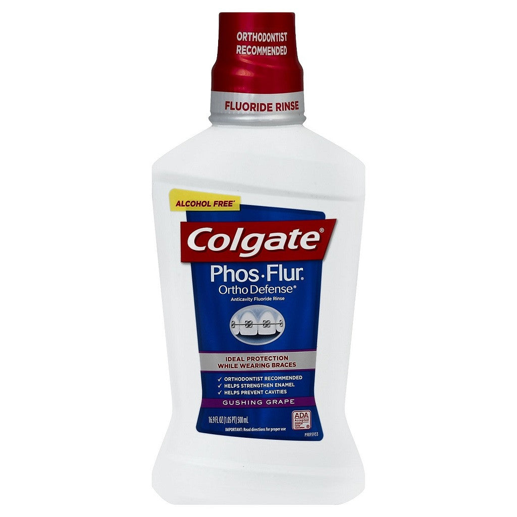 Colgate Phos-Flur Anti-Cavity Fluoride Rinse - Dentist.net