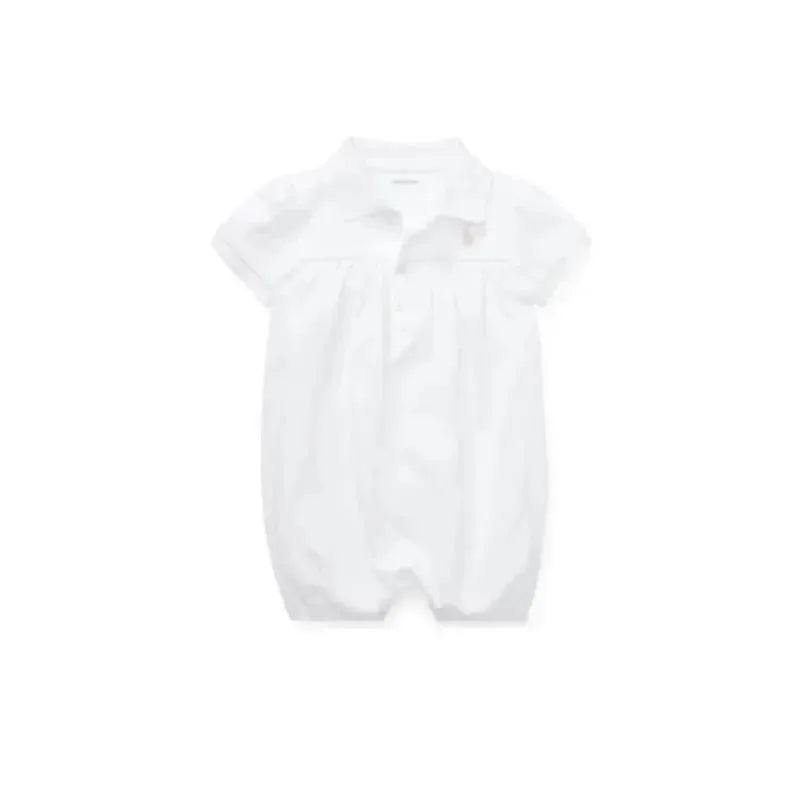 Polo Ralph Lauren Baby - Interlock Bubble Shortall, White