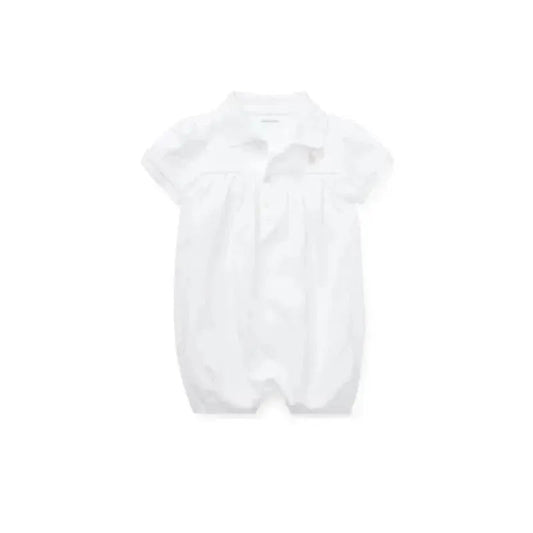 Polo Ralph Lauren Baby - Interlock Bubble Shortall, White