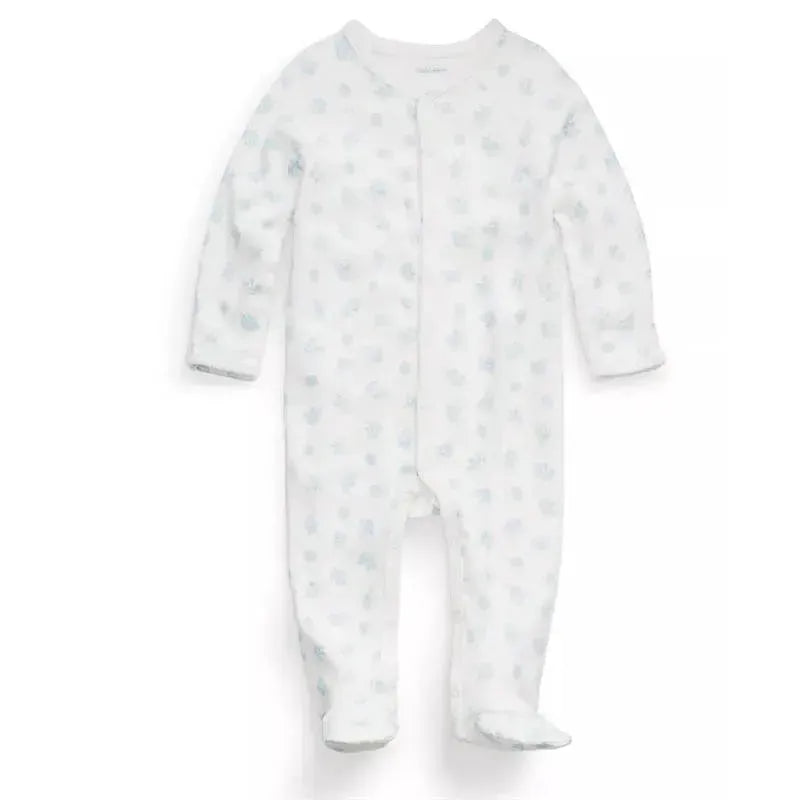 Polo Ralph Lauren Baby - Long-Sleeve Organic Cotton Interlock Knit Coverall, Blue