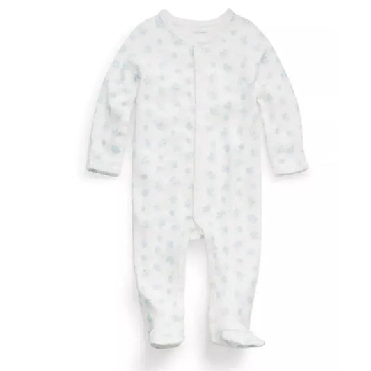 Polo Ralph Lauren Baby - Long-Sleeve Organic Cotton Interlock Knit Coverall, Blue