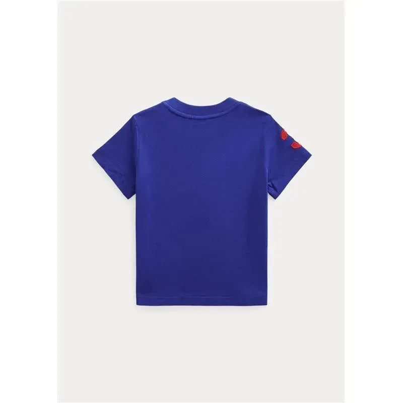 Polo Ralph Lauren - Toddler Boy Big Pony Cotton Jersey Tee, Blue