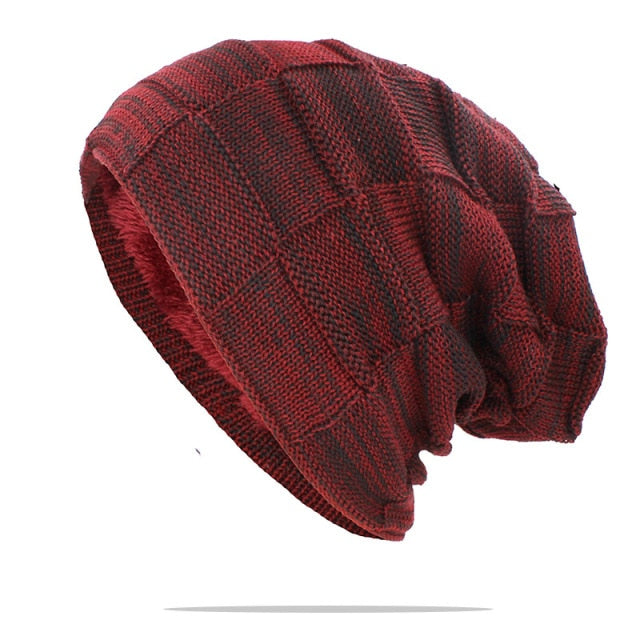 Wool Knitted Casual Beanie Hat