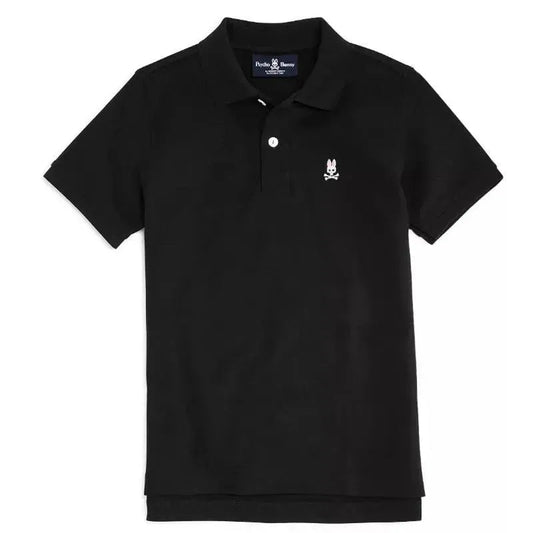 Psycho Bunny Kids - Classic Polo, Black