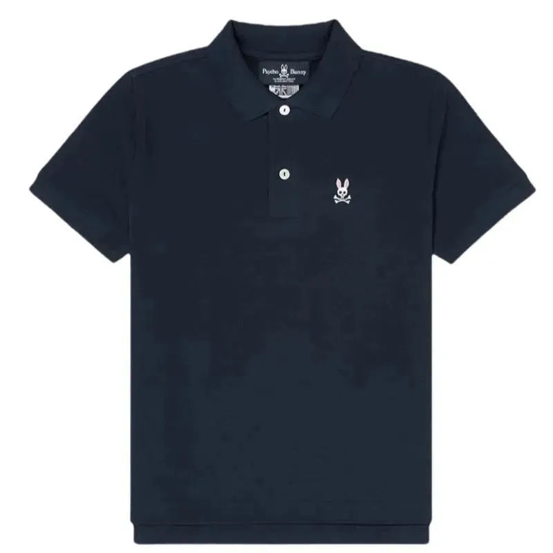 Psycho Bunny Kids - Classic Polo, Navy