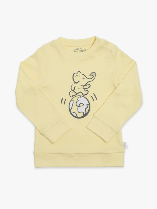 Organic Cotton Clayton Pullover - Lil' Explorer by Little Moy