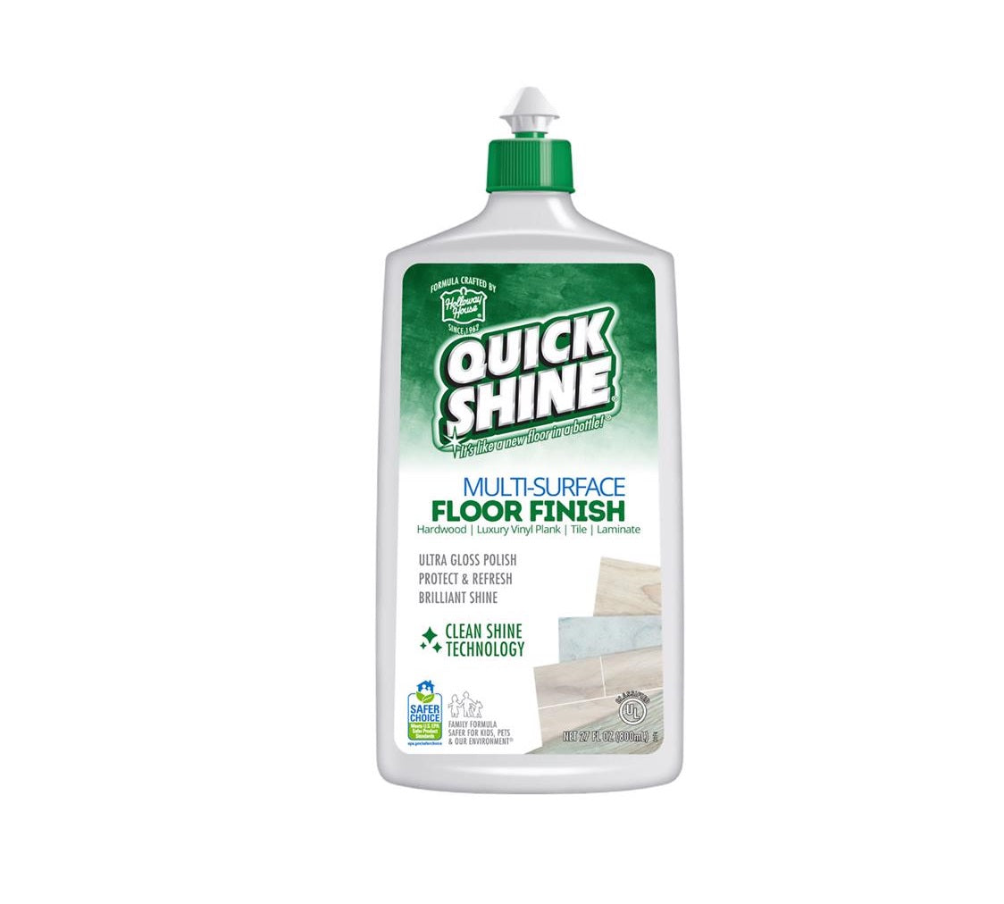 Quick Shine 77777-5 Floor Finish, 27 Oz
