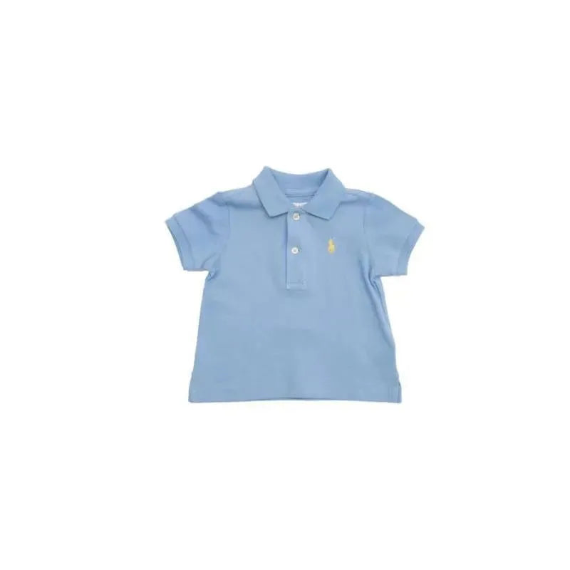 Ralph Lauren - Basic Mesh Short Sleeve Knit, Fresco Blue Heather