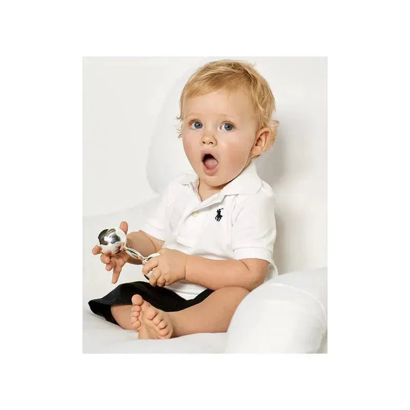 Ralph Lauren Classic White Baby Boy Polo Shirt