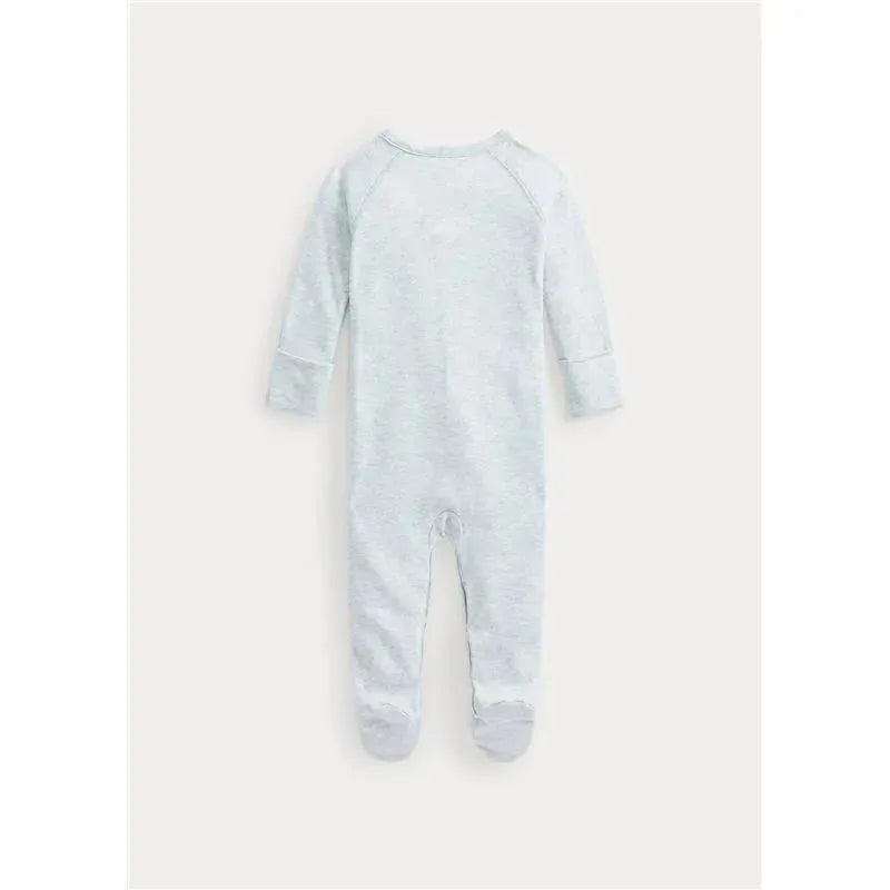 Ralph Lauren - Cotton Interlock Polo Coverall, Quartz Heather