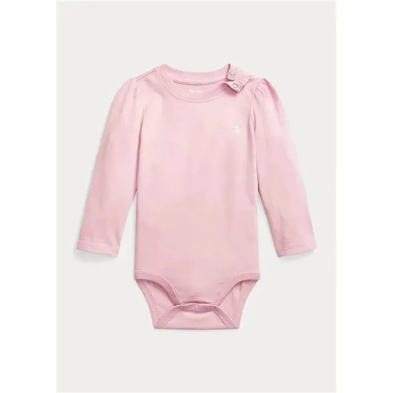 Ralph Lauren - Long Sleeve Cn Bodysuit, Delicate Pink