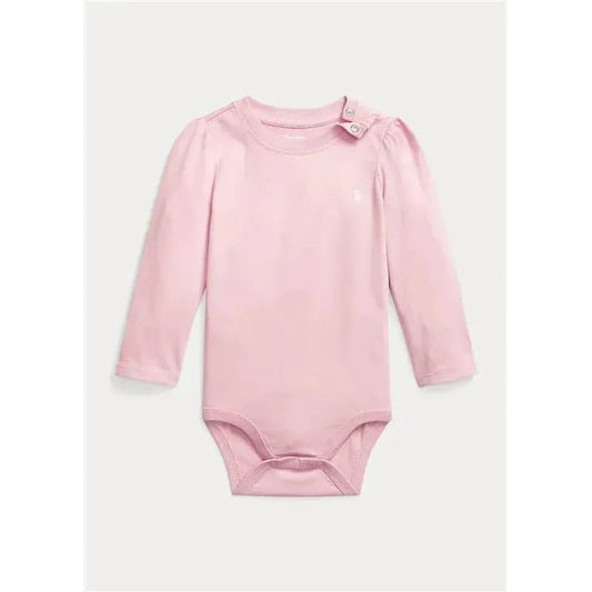 Ralph Lauren - Long Sleeve Cn Bodysuit, Delicate Pink