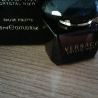 Versace Crystal Noir by Versace for Women - 5 ml EDT Splash (Mini)