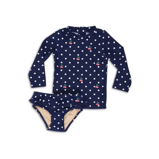 Shade Critters Rash Guard Set - Cherry