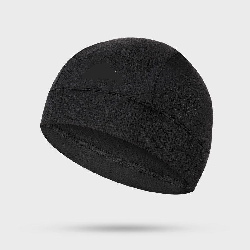 Black Cooling Moisture-Wicking Cap