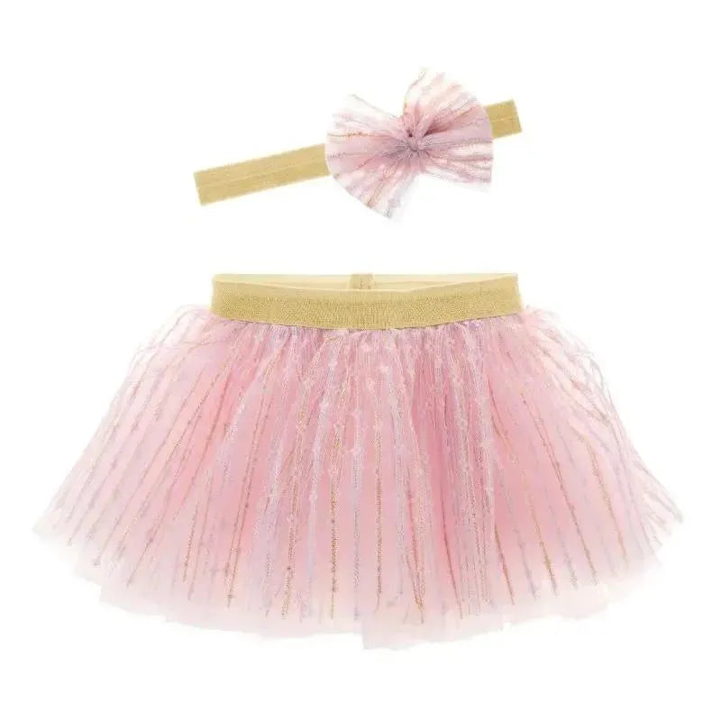 Stephen Joseph - Big Sister Tutu & Headband Set, Rose Pink