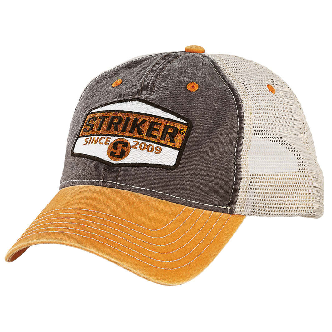 STRIKER HATS Atlas Org-Brn Striker Caps