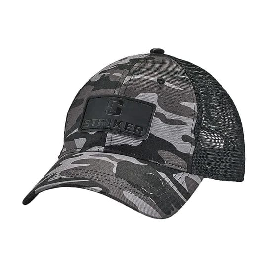 STRIKER HATS Logo Trucker Camo Striker Caps