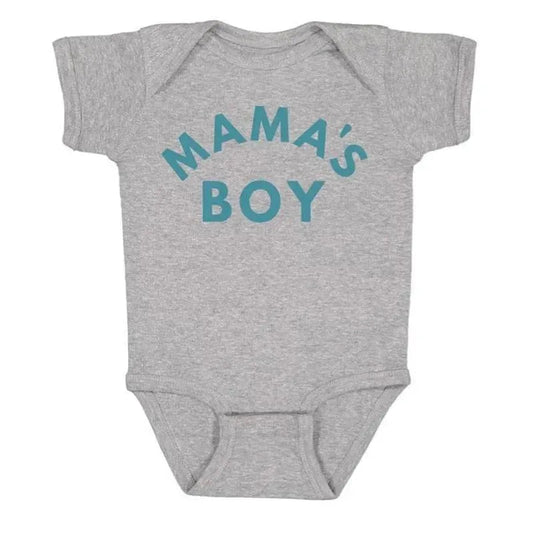 Sweet Wink - Baby Boy Mama's Boy Short Sleeve Bodysuit