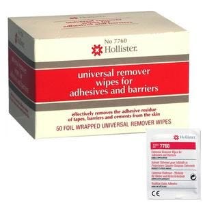 Hollister Universal Remover Wipe for Adhesive and Barrier: 50 Count